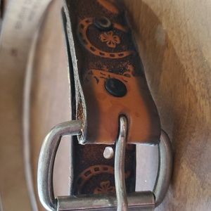Leather Cowboy belt